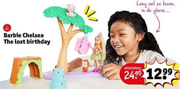 Promoties Barbie chelsea the lost birthday - Mattel - Geldig van 07/11/2022 tot 20/11/2022 bij Kruidvat