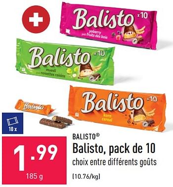 Promotions Balisto - Balisto - Valide de 18/11/2022 à 25/11/2022 chez Aldi