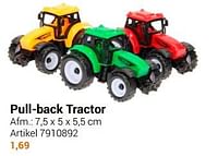Pull-back tractor-Huismerk - Lobbes