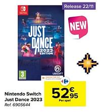 Nintendo switch just dance 2023-Ubisoft