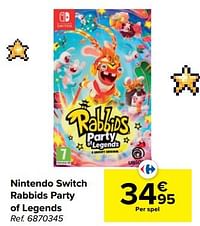 Nintendo switch rabbids party of legends-Ubisoft