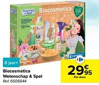 Biocosmetica wetenschap + spel-Clementoni