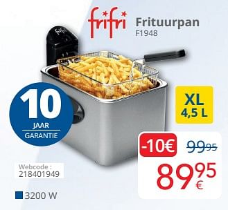 Promoties Frifri frituurpan f1948 - FriFri - Geldig van 14/11/2022 tot 30/11/2022 bij Eldi