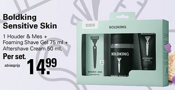 Promoties Boldking sensitive skin - Boldking - Geldig van 09/11/2022 tot 03/12/2022 bij De Online Drogist