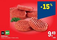 Hamburgers-Huismerk - Makro