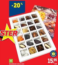 Adventkalender noten en zaden-Huismerk - Makro