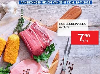 Promoties Rundssoepvlees - Huismerk - Alvo - Geldig van 23/11/2022 tot 29/11/2022 bij Alvo