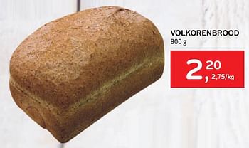 Promoties Volkorenbrood - Huismerk - Alvo - Geldig van 16/11/2022 tot 29/11/2022 bij Alvo