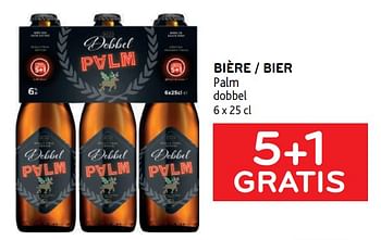 Promotions Bière palm 5+1 gratis - Palm - Valide de 16/11/2022 à 29/11/2022 chez Alvo