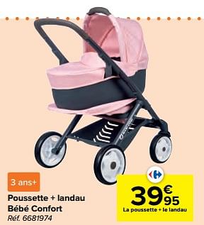 Poussette landau cheap carrefour