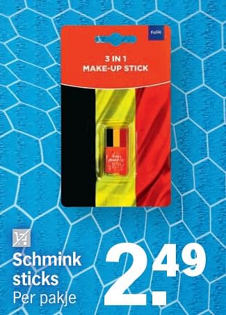 Promoties Schmink sticks - Huismerk - Albert Heijn - Geldig van 14/11/2022 tot 20/11/2022 bij Albert Heijn