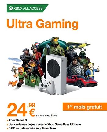 Promotions Ultra gaming - Microsoft - Valide de 14/11/2022 à 28/11/2022 chez Orange