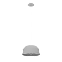 Hanglamp Asir Grijs E27 D380mm-Zelfbouwmarkt