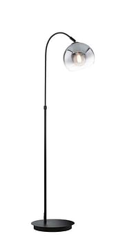 Vloerlamp Zwart Glas E27 Max 40w-Zelfbouwmarkt