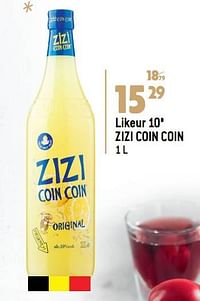 Likeur 10° zizi coin coin-Zizi