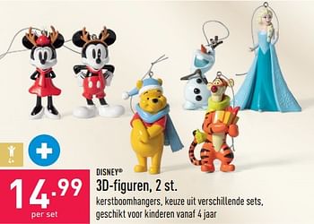 Promoties 3d-figuren - Disney - Geldig van 23/11/2022 tot 02/12/2022 bij Aldi