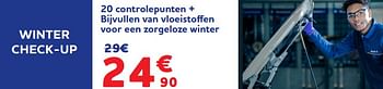 Promoties Winter check-up - Huismerk - Auto 5  - Geldig van 16/11/2022 tot 03/01/2023 bij Auto 5