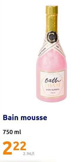 Promotions Bain mousse - Produit Maison - Action - Valide de 16/11/2022 à 22/11/2022 chez Action