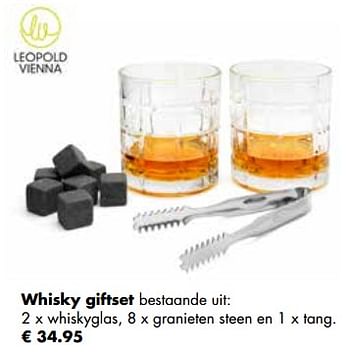 Promoties Whisky giftset - Leopold Vienna - Geldig van 21/11/2022 tot 24/12/2022 bij Multi Bazar