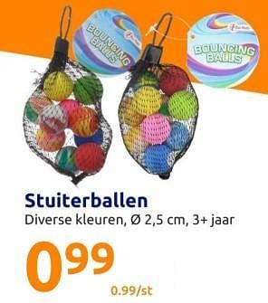 Promoties Stuiterballen - Toi Toys - Geldig van 19/10/2022 tot 25/10/2022 bij Action