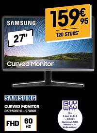 Samsung curved monitor c27r500fhr-Samsung