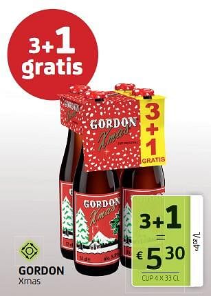Promotions Gordon xmas - Gordon - Valide de 02/12/2022 à 15/12/2022 chez BelBev