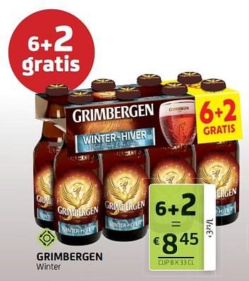 Promoties Grimbergen winter - Grimbergen - Geldig van 02/12/2022 tot 15/12/2022 bij BelBev