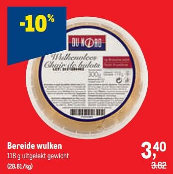 Promoties Bereide wulken - Huismerk - Makro - Geldig van 30/11/2022 tot 13/12/2022 bij Makro