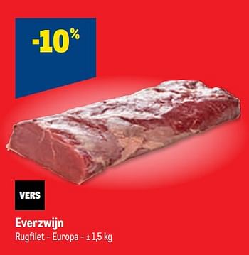 Promoties Everzwijn -10% - Huismerk - Makro - Geldig van 30/11/2022 tot 13/12/2022 bij Makro