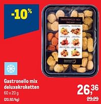 Gastronello mix deluxekroketten-Huismerk - Makro