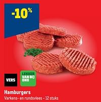 Hamburgers -10%-Huismerk - Makro