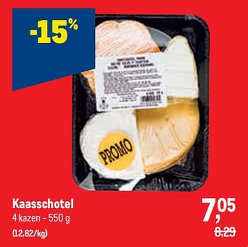 Promoties Kaasschotel - Huismerk - Makro - Geldig van 30/11/2022 tot 13/12/2022 bij Makro