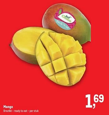 Promotions Mango - Produit maison - Makro - Valide de 30/11/2022 à 13/12/2022 chez Makro