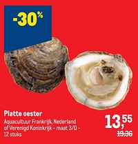 Platte oester-Huismerk - Makro