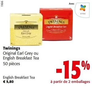 Twinings english breakfast tea