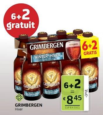 Promotions Grimbergen hiver - Grimbergen - Valide de 02/12/2022 à 15/12/2022 chez BelBev