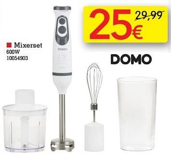 Promoties Domo elektro mixerset - Domo elektro - Geldig van 22/11/2022 tot 28/11/2022 bij yess!