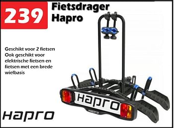 Promoties Fietsdrager hapro - Hapro - Geldig van 10/11/2022 tot 04/12/2022 bij Itek
