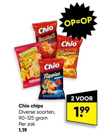 Promoties Chio chips - Chio - Geldig van 21/11/2022 tot 04/12/2022 bij Big Bazar