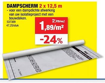 Promoties Dampscherm - Knauf - Geldig van 23/11/2022 tot 04/12/2022 bij Hubo