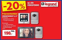 Legrand videofoonset 4.3``-Legrand