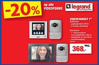 Legrand videofoonset 7``-Legrand