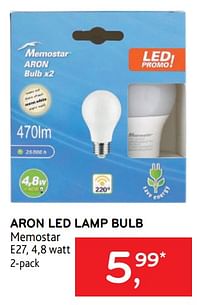 Aron led lamp bulb memostar-Memostar