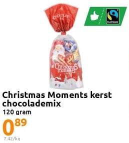 Promoties Christmas moments kerst chocolademix - Huismerk - Action - Geldig van 23/11/2022 tot 29/11/2022 bij Action