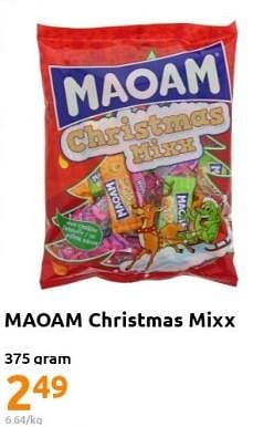 Promotions Maoam christmas mixx - Maoam - Valide de 23/11/2022 à 29/11/2022 chez Action