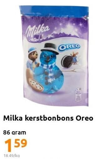 Promoties Milka kerstbonbons oreo - Milka - Geldig van 23/11/2022 tot 29/11/2022 bij Action