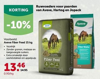 Promoties Aveve fiber feed - Huismerk - Aveve - Geldig van 28/11/2022 tot 10/12/2022 bij Aveve