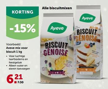 Promotions Aveve mix voor biscuit - Produit maison - Aveve - Valide de 28/11/2022 à 10/12/2022 chez Aveve