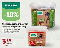 Aveve snacks voor paarden jumpi hearts-Huismerk - Aveve