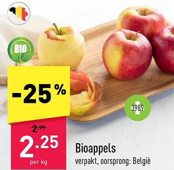 Promoties Bioappels - Huismerk - Aldi - Geldig van 28/11/2022 tot 03/12/2022 bij Aldi